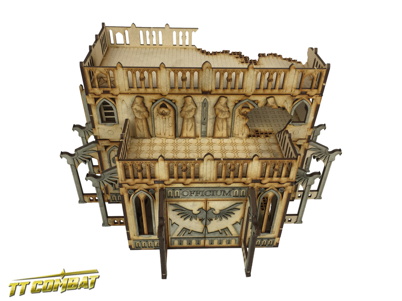 TTCombat - GOTHIC RUINED OFFICIUM, 28MM
