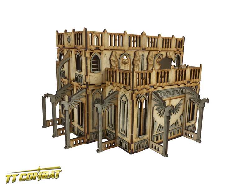 TTCombat - GOTHIC RUINED OFFICIUM, 28MM