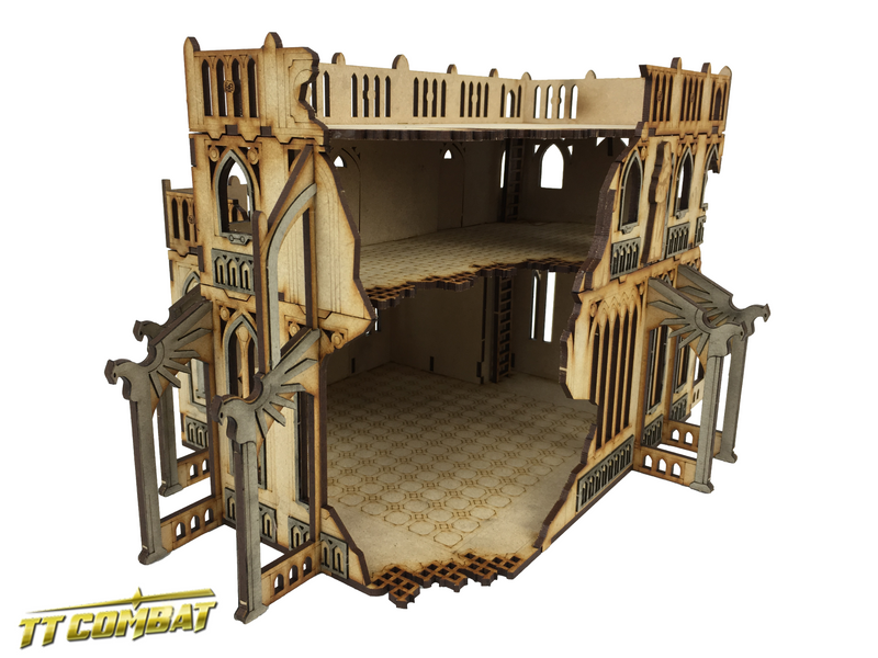 TTCombat - GOTHIC RUINED OFFICIUM, 28MM