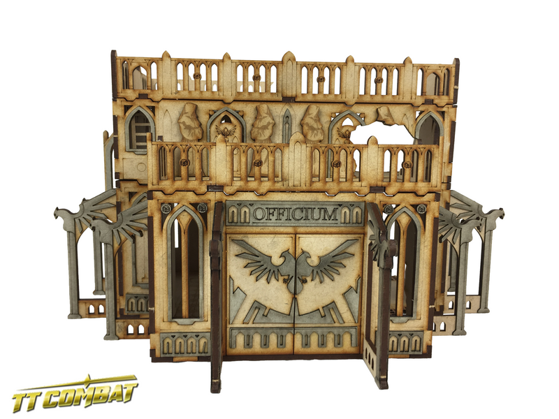 TTCombat - GOTHIC RUINED OFFICIUM, 28MM