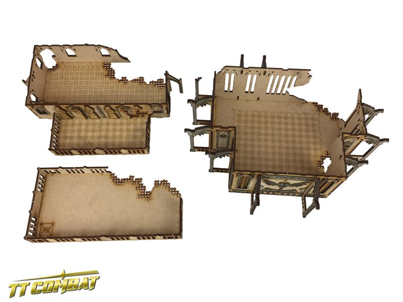 TTCombat - GOTHIC RUINED OFFICIUM, 28MM