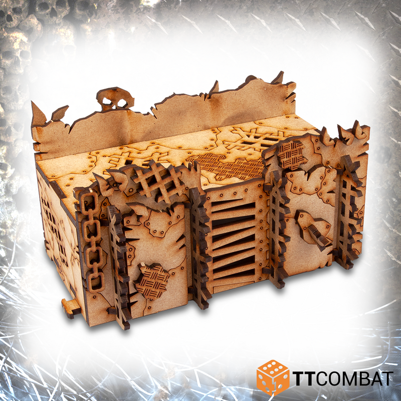 TTCombat - STRAIGHT ORC WALLS, 28MM