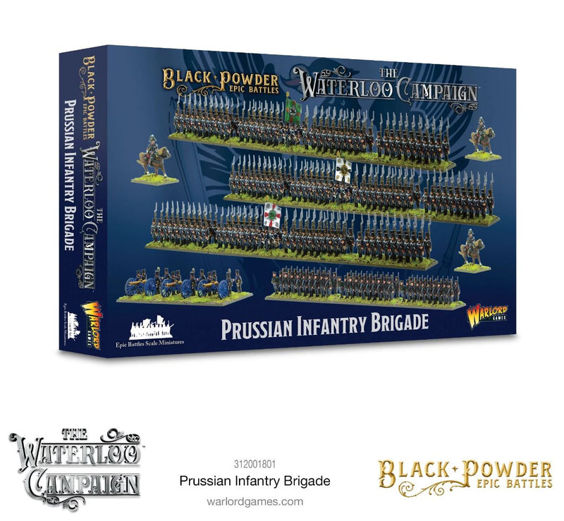 Black Powder Epic Battles - Waterloo: Prussian Infantry Brigade