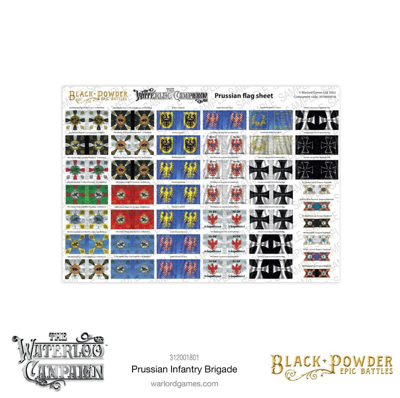 Black Powder Epic Battles - Waterloo: Prussian Infantry Brigade