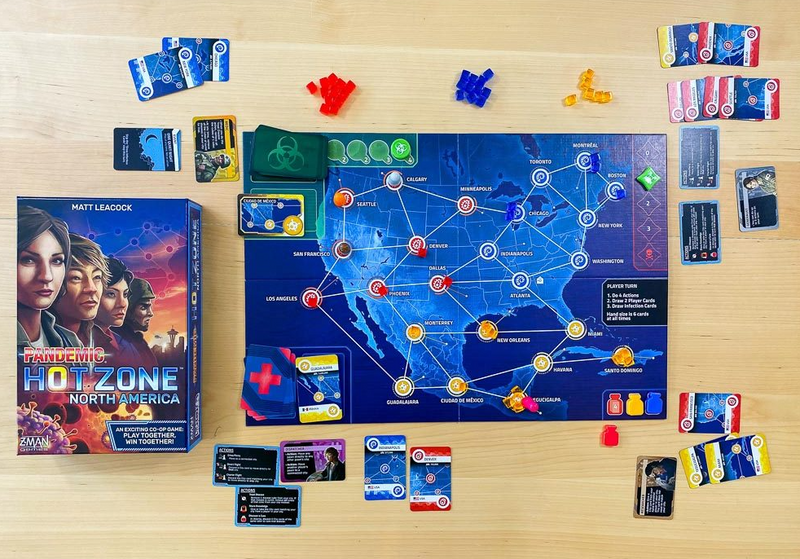 Pandemic Hot Zone North America