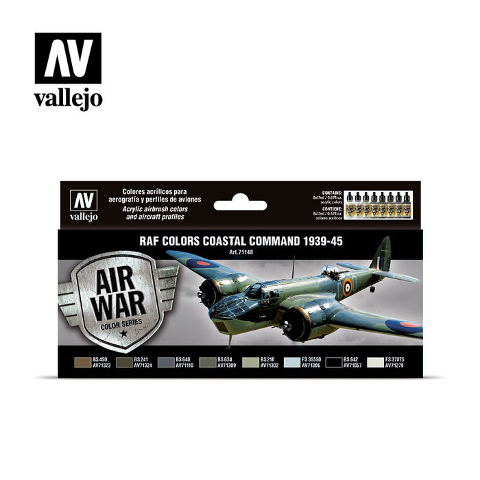 Vallejo Model Air Set - RAF colors Coastal Command 1939-1945