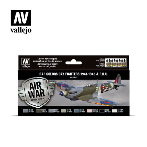 Vallejo Model Air Set - RAF colors Day Fighters 1941-1945 & P.R.U.