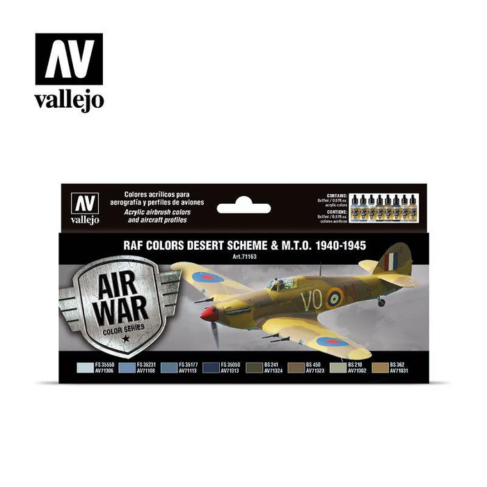 Vallejo: Air War Series - RAF colors Desert Scheme & M.T.O. 1940-1945