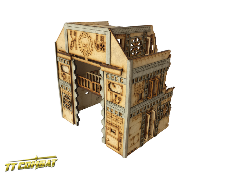 TTCombat - GOTHIC RUINED GARAGE, 28MM