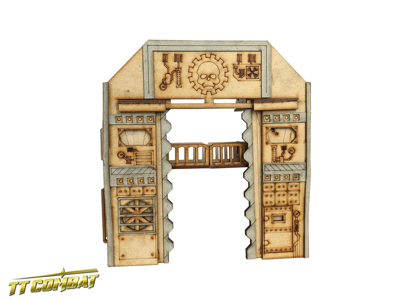 TTCombat - GOTHIC RUINED GARAGE, 28MM