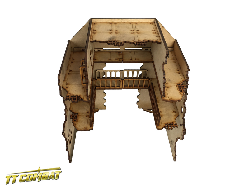 TTCombat - GOTHIC RUINED GARAGE, 28MM