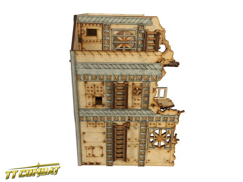 TTCombat - GOTHIC RUINED GARAGE, 28MM