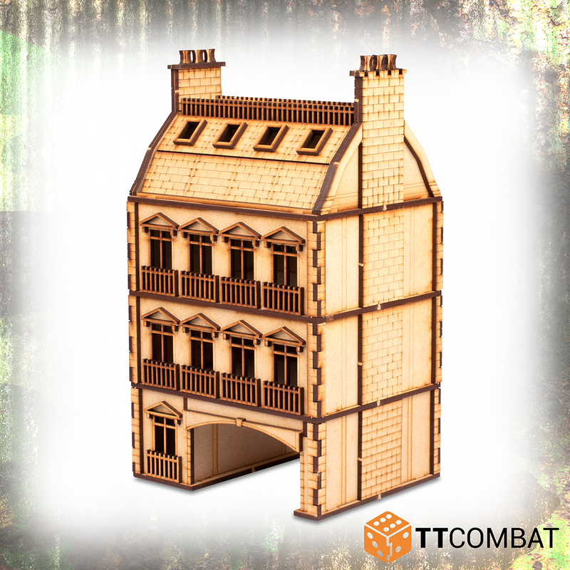 TTCombat - CITY ROWHOUSE ARCH, 25MM