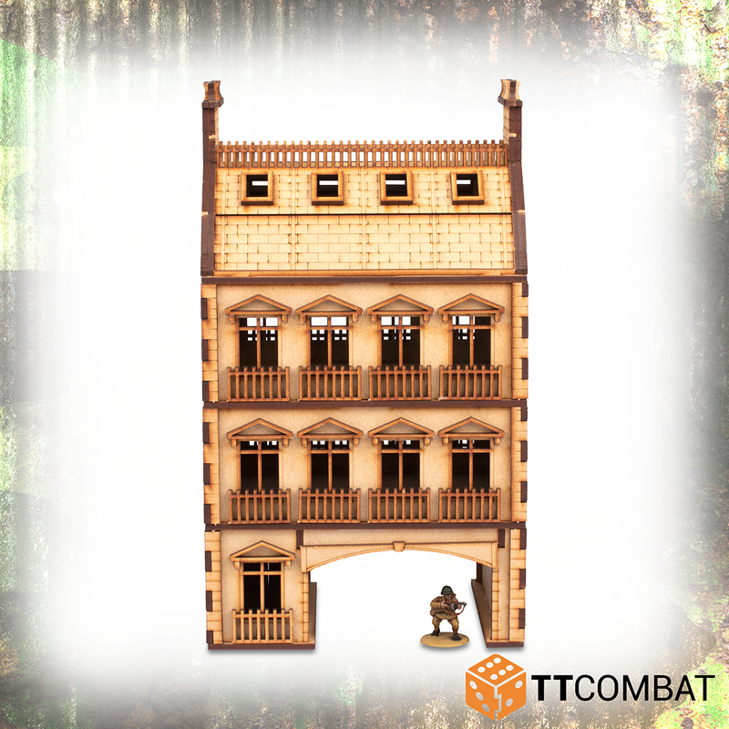 TTCombat - CITY ROWHOUSE ARCH, 25MM