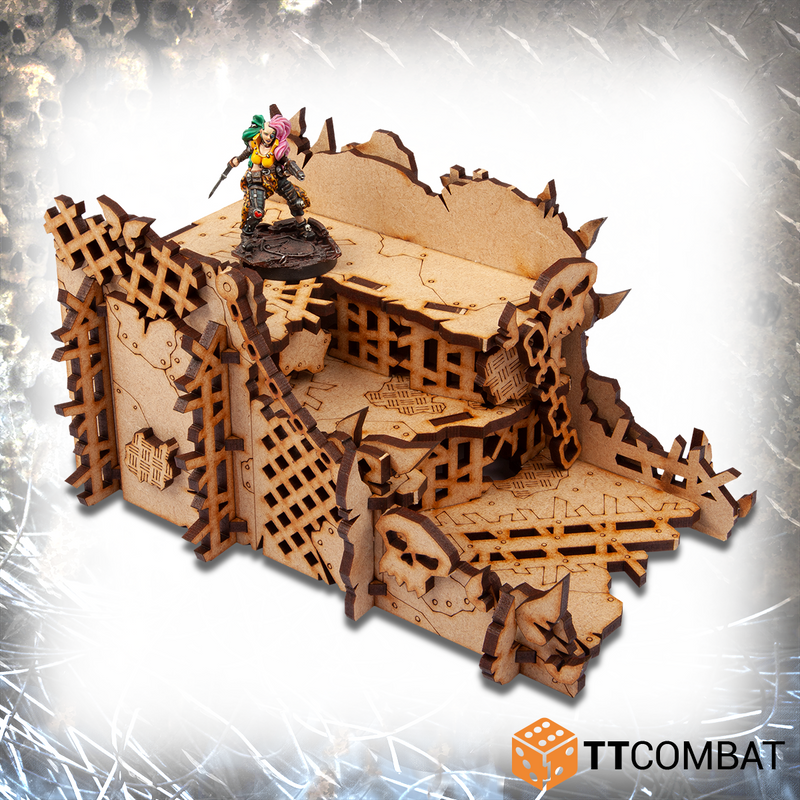 TTCombat - RUINED ORC WALLS, 28MM
