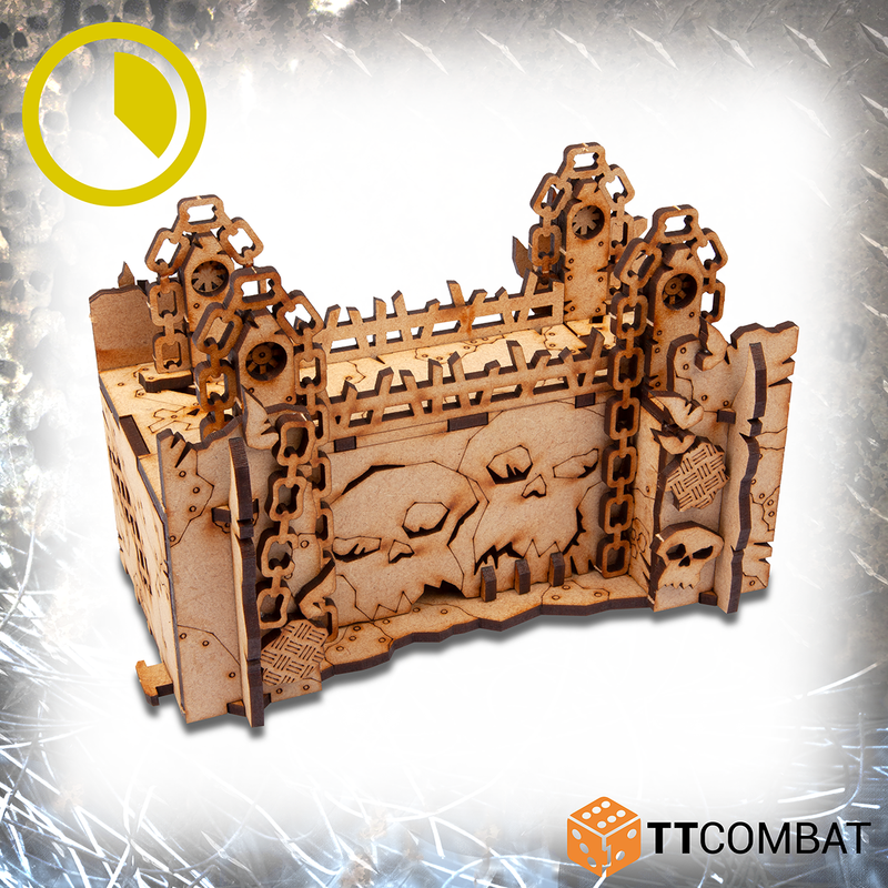 TTCombat - ORC WALL GATE, 28MM