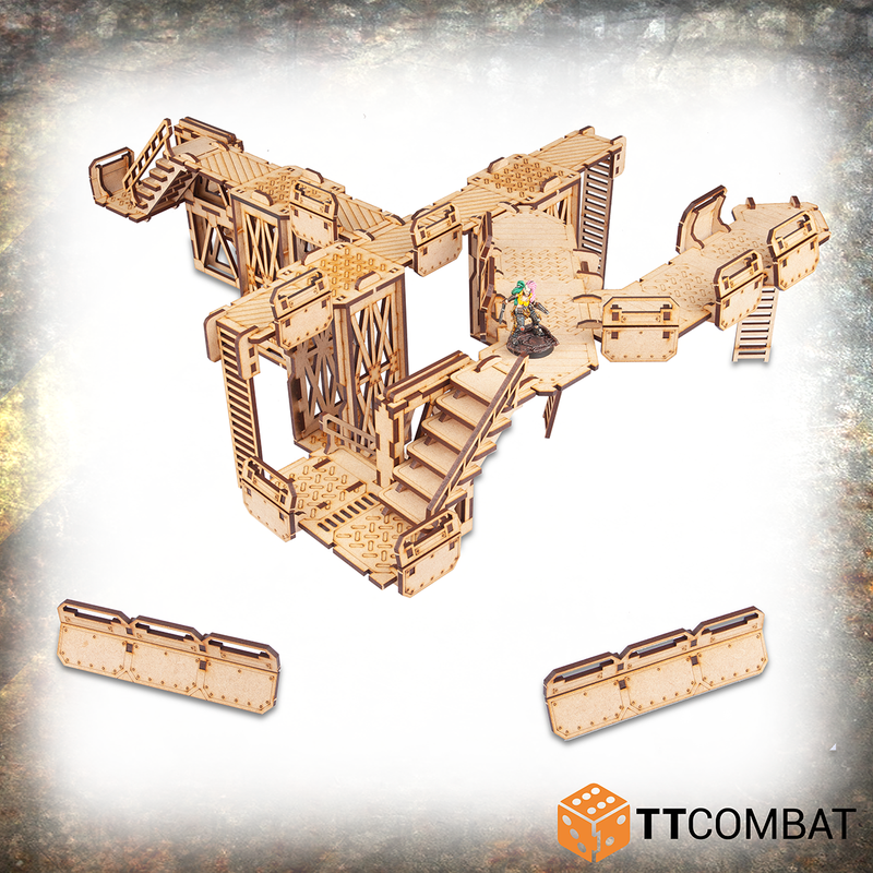 TTCombat - SECTOR 1 - WALKWAYS, 28MM