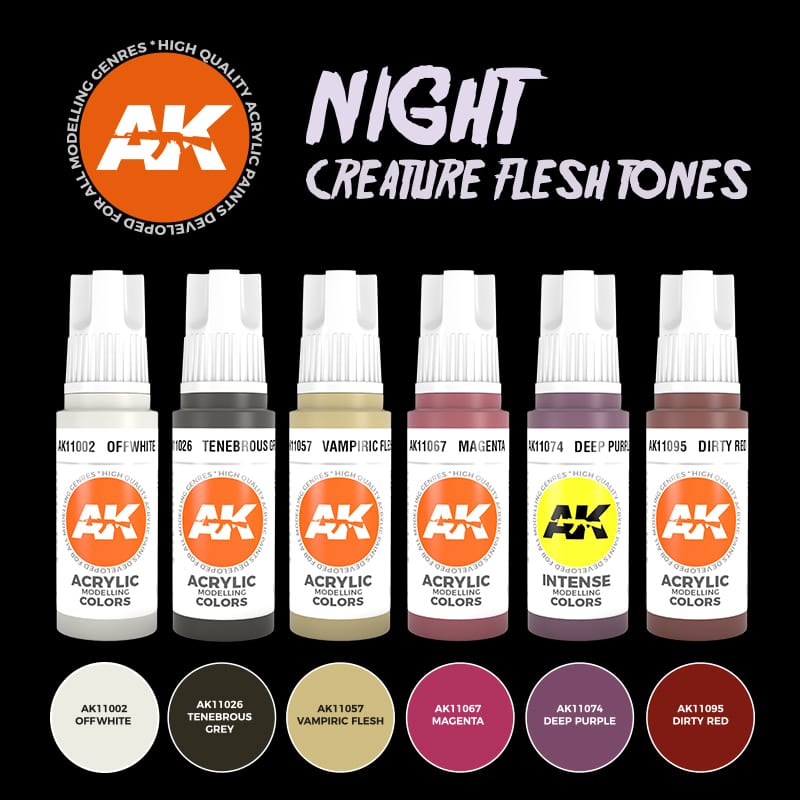 Night Creatures Flesh Tones Set - 3rd Gen