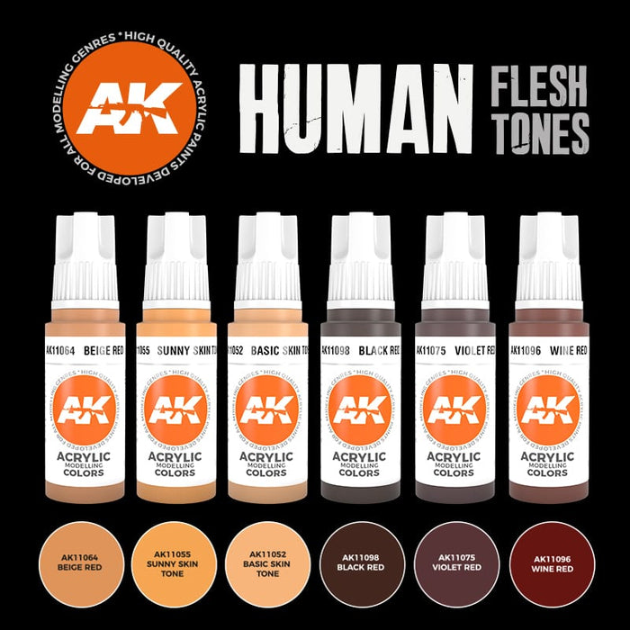 Human Flesh Tones Set - 3rd Gen