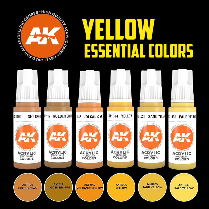 Yellow Essential Colors Set - 3rd Gen