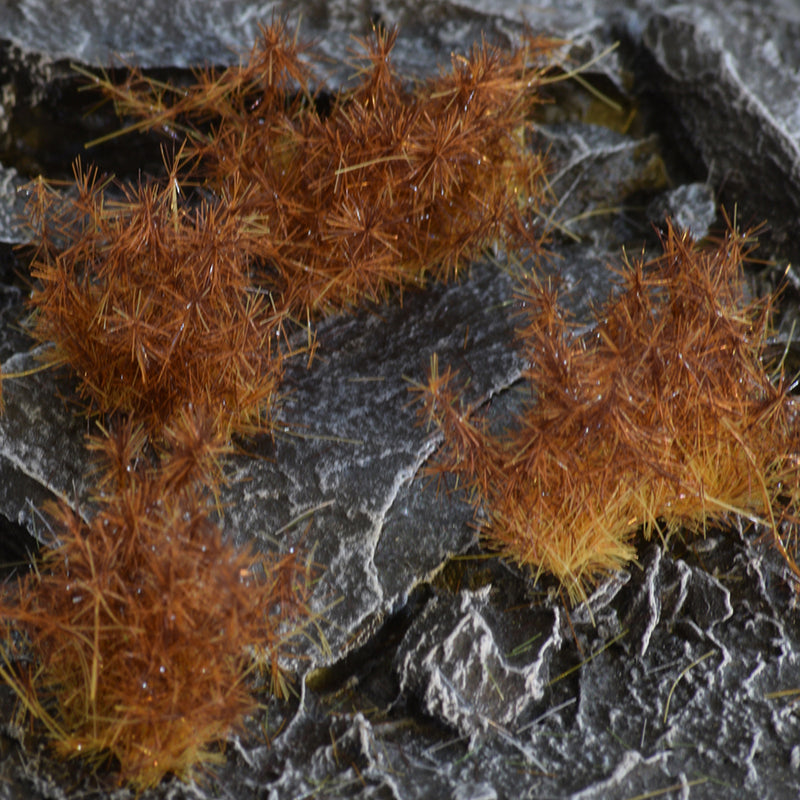 GamersGrass Static Grass Tufts - Spikey Brown 12mm Wild