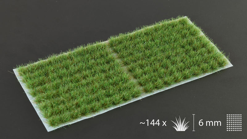 GamersGrass Static Grass Tufts - Strong Green 6mm Small