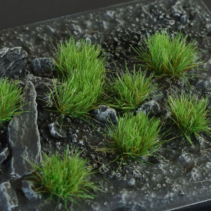 GamersGrass Static Grass Tufts - Strong Green 6mm Wild