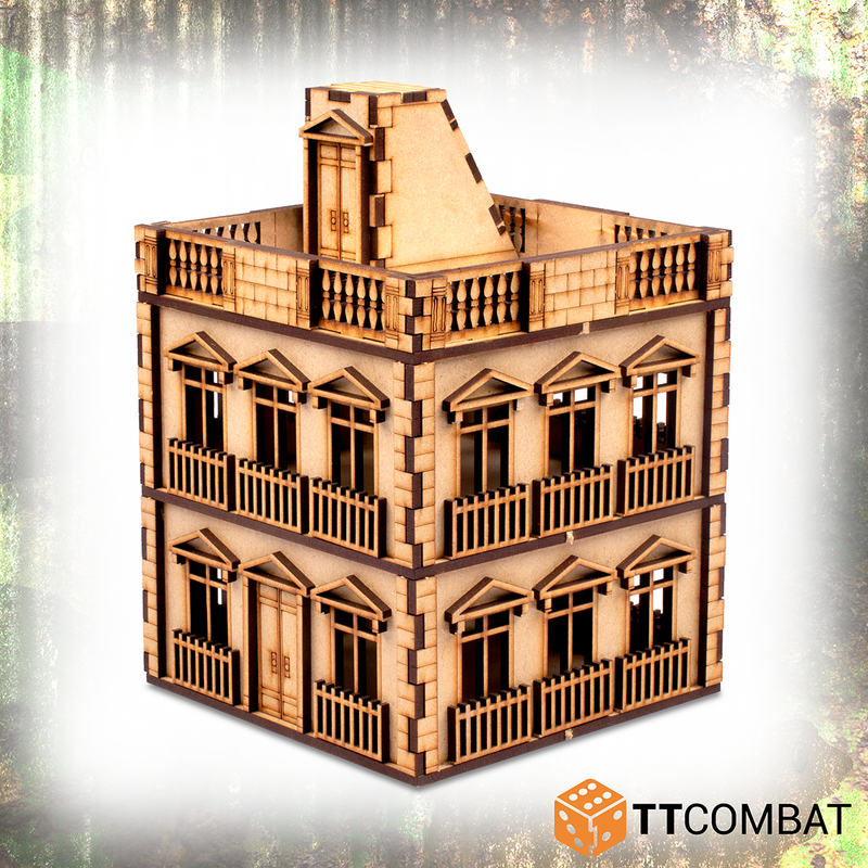 TTCombat - CITY ROWHOUSE TERRACE, 25MM