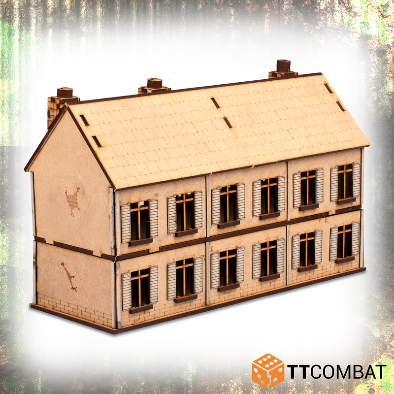 TTCombat - CITY 2 STOREY TERRACE , 25MM