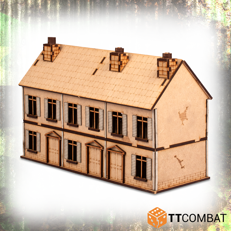 TTCombat - CITY 2 STOREY TERRACE , 25MM