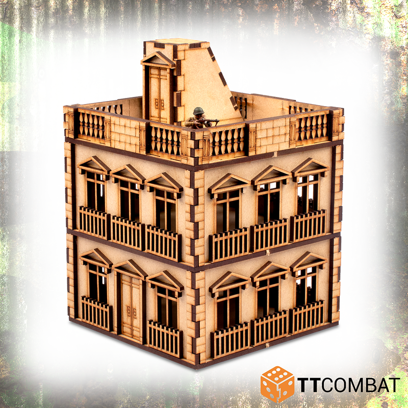 TTCombat - CITY ROWHOUSE TERRACE, 25MM