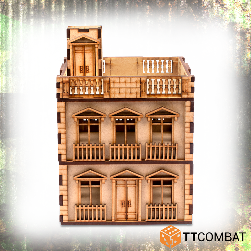 TTCombat - CITY ROWHOUSE TERRACE, 25MM