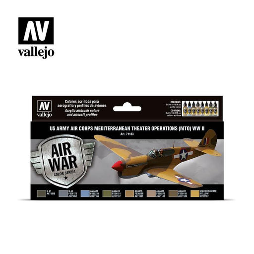 Vallejo: Air War Series - US Army Air Corps Mediterranean Theater Operations (MTO) WWII