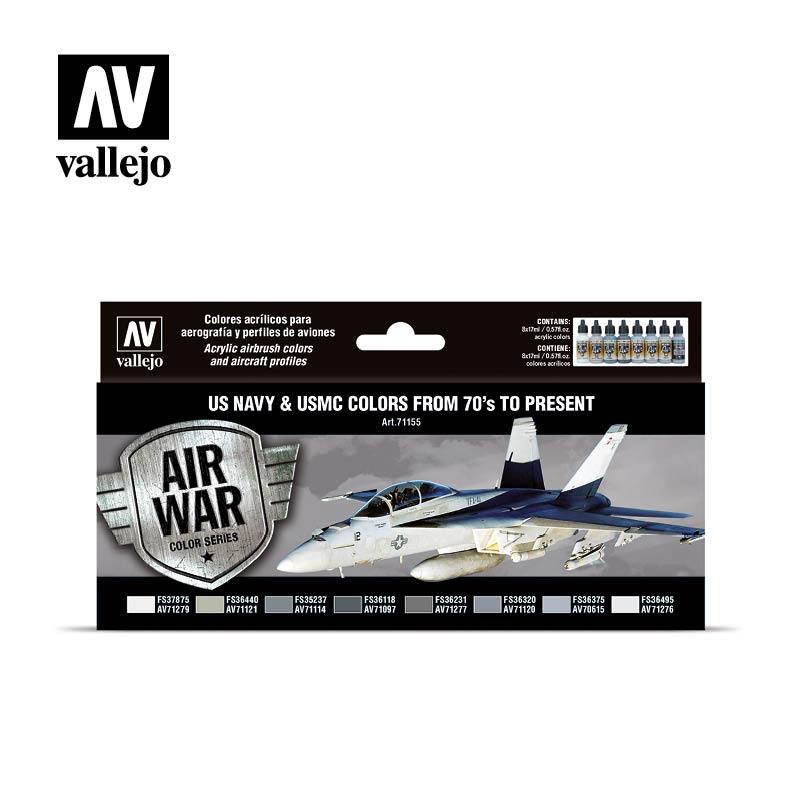 Vallejo: Air War Series - US Navy & USMC colors from 70’s to present