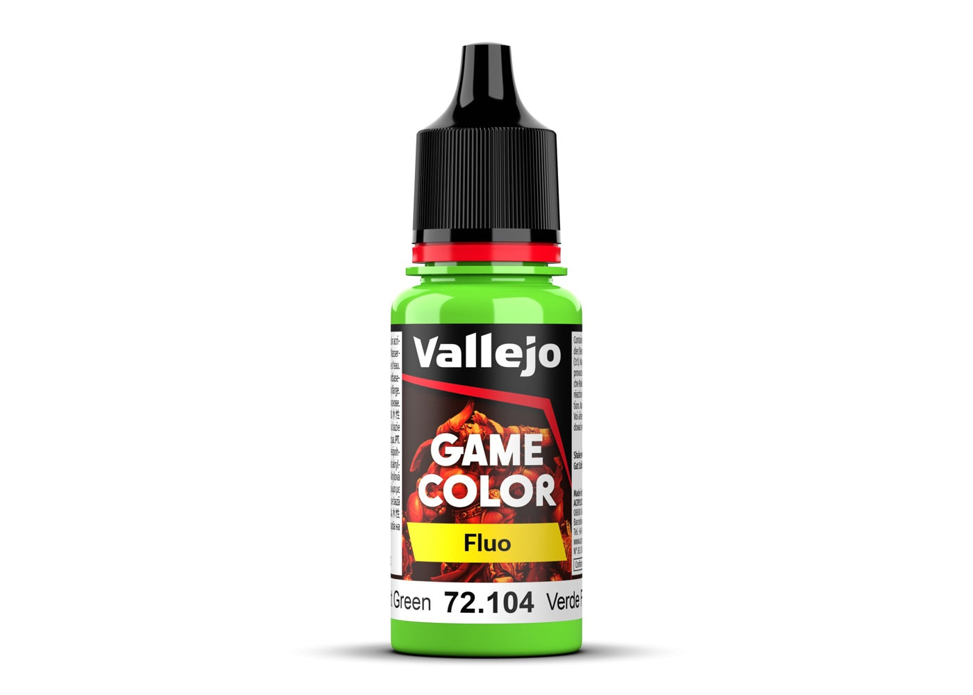Vallejo Game Color Fluorescent Green - 18ml