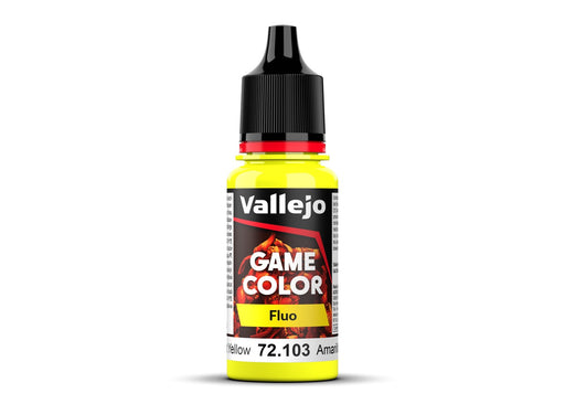 Vallejo Game Color Fluorescent Yellow - 18ml