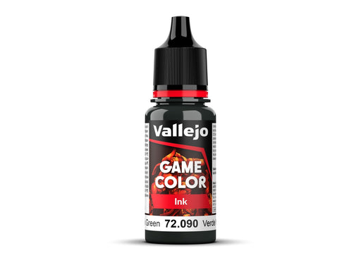Vallejo Game Color Ink Black Green - 18ml