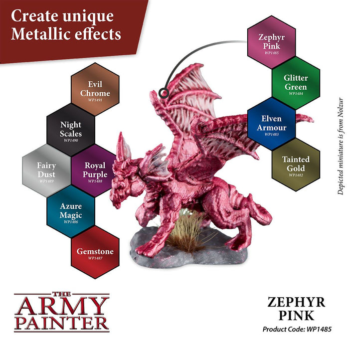 The Army Painter - Warpaints Metallics: Zephyr Pink