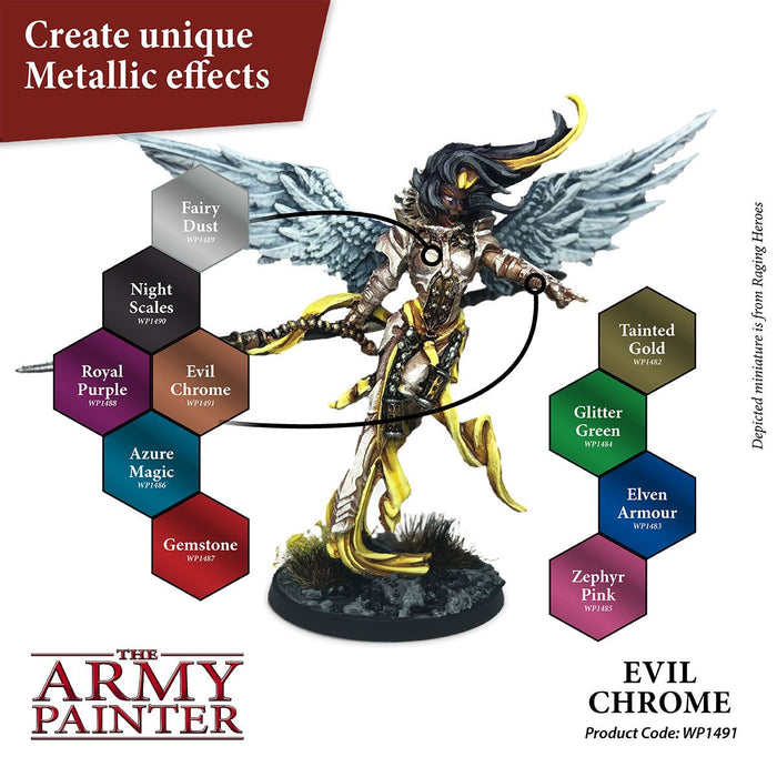 The Army Painter - Warpaints Metallics: Evil Chrome