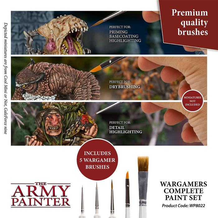 The Army Painter Hobby Starter Mega Brush Set