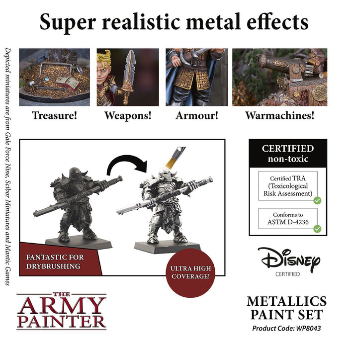 The Army Painter - Warpaints Metallics Paint Set