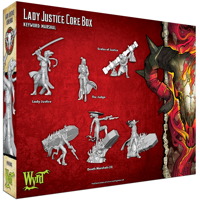 Malifaux 3rd Edition: Lady Justice Core Box
