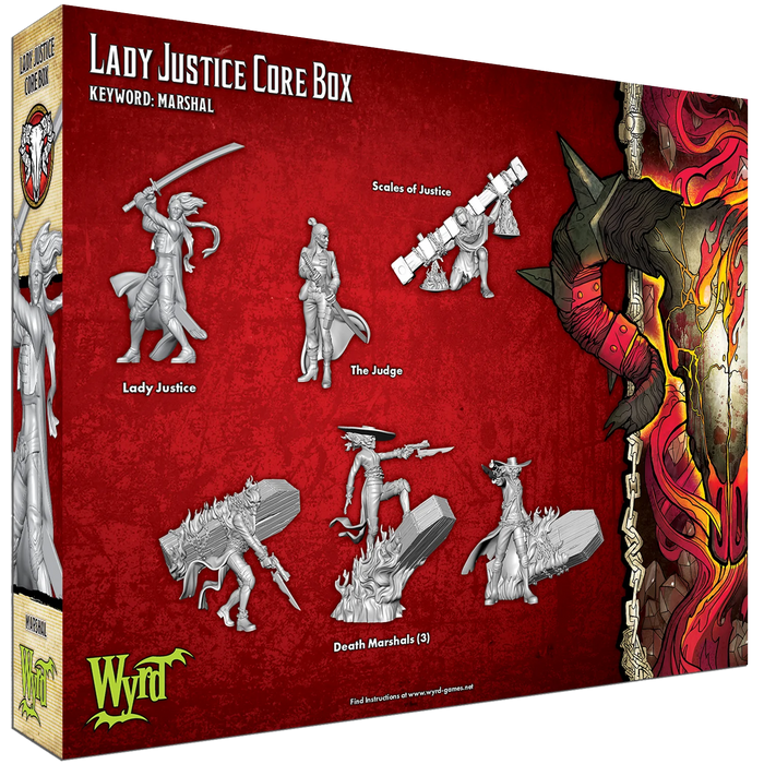 Malifaux 3rd Edition: Lady Justice Core Box