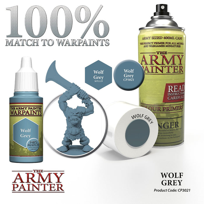 The Army Painter - Colour Primer Wolf Grey