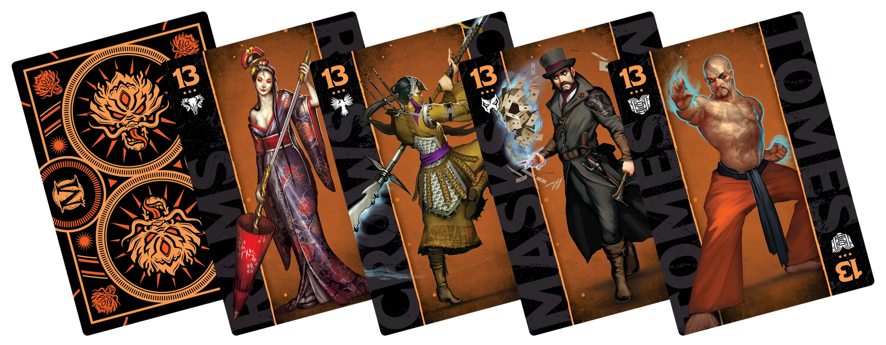 Malifaux 3rd Edition: Ten Thunders Fate Deck