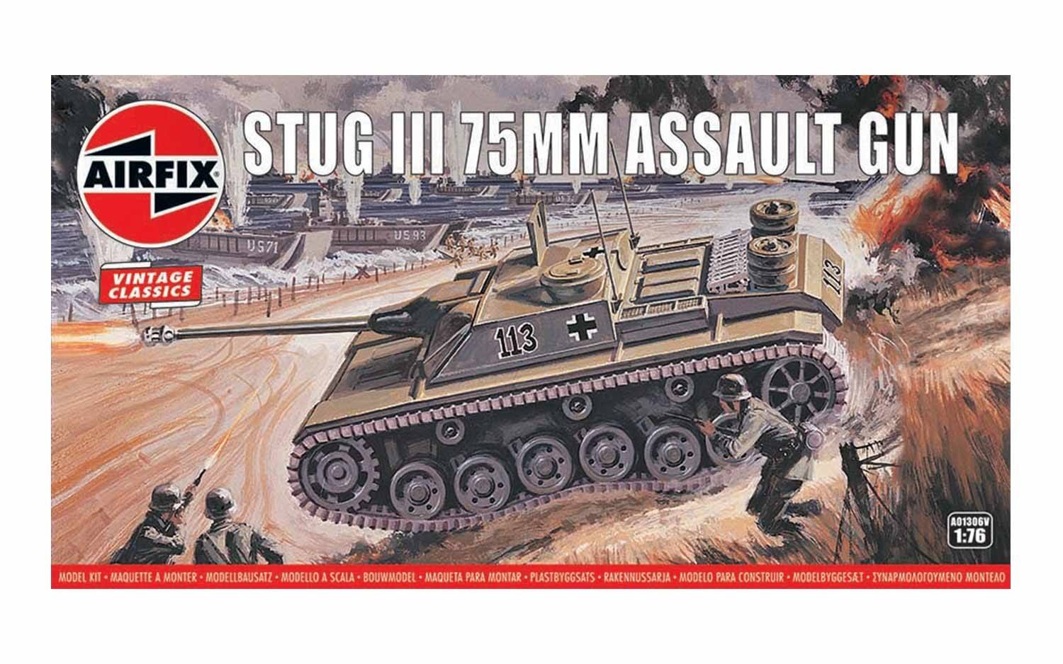 Stug III 75mm Assault Gun 1:76