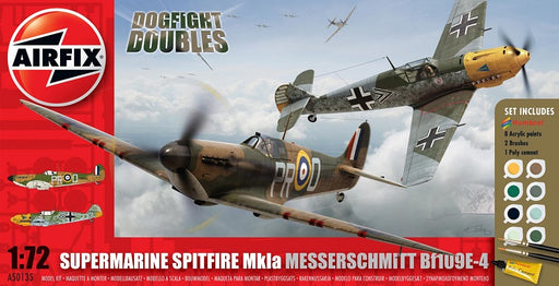 Supermarine Spitfire Mk.1a & Messerschmitt BF109E-4 - Dogfight Doubles
