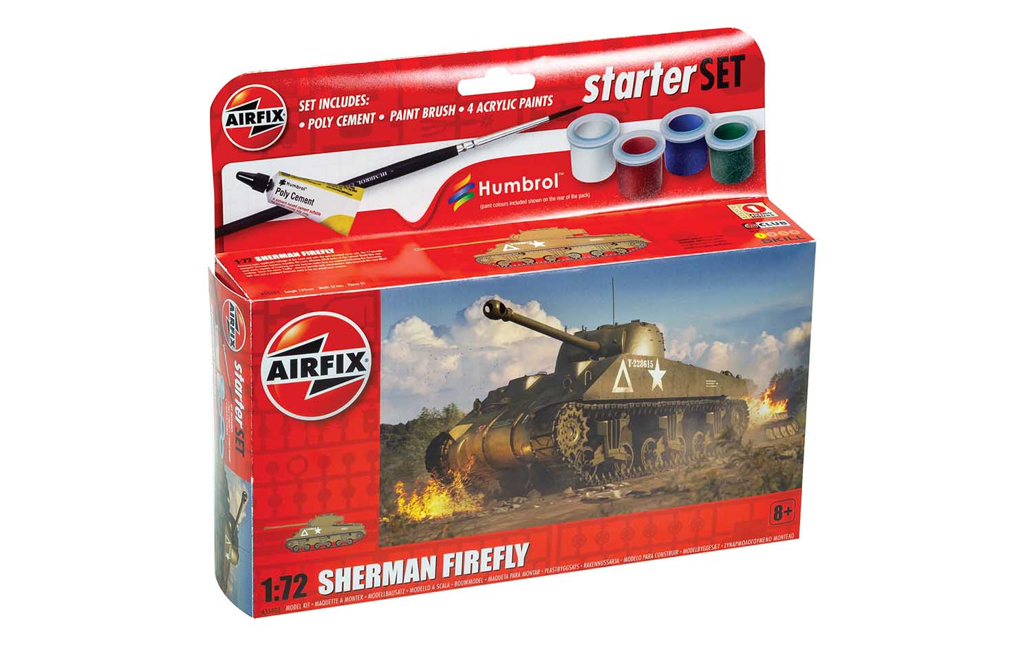 A55003 Small Starter Set NEW Sherman Firefly
