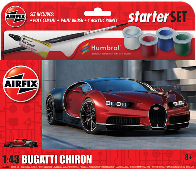 Airfix Starter Set - Bugatti Chiron 1:43