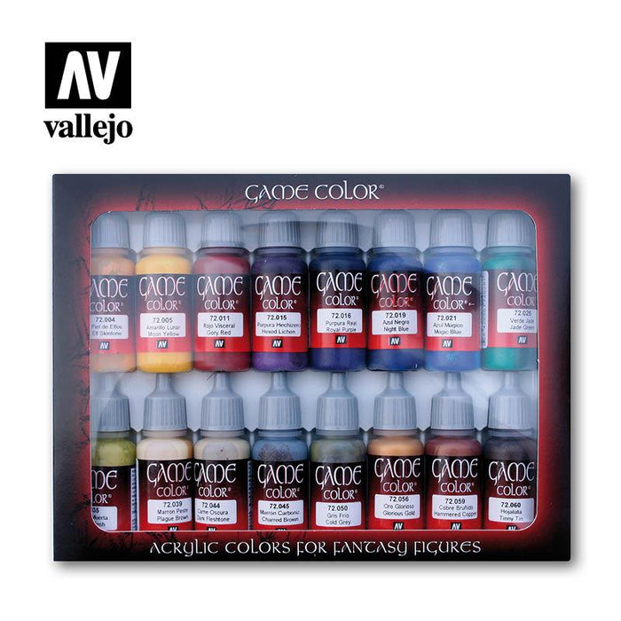 Vallejo Game Color Set - Advanced (16)